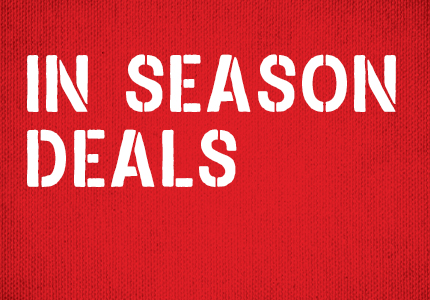 February In Season Deals